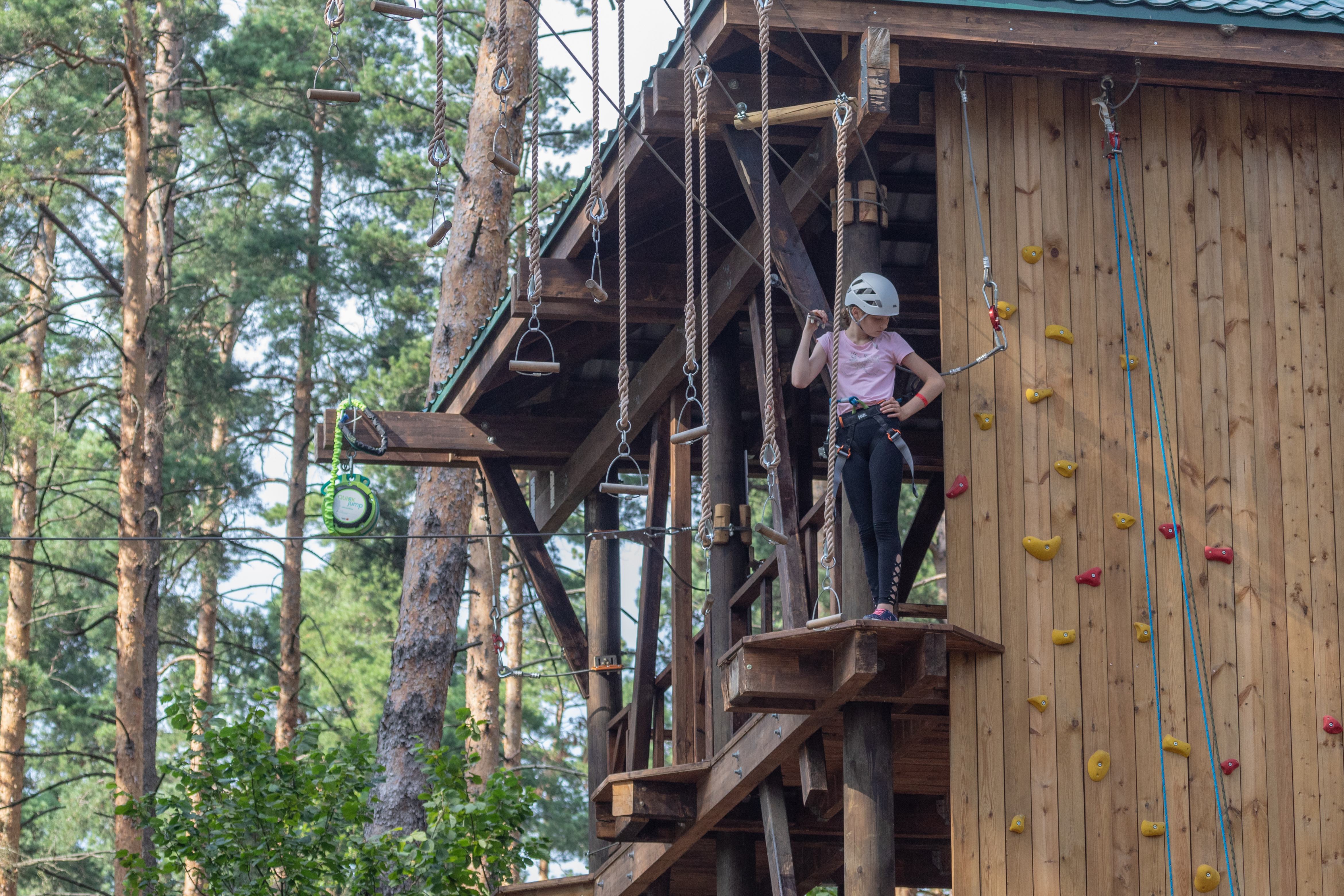 Башня Norway Park Барвиха - Спроектируем и построим любые веревочные аттракционы под ключ!