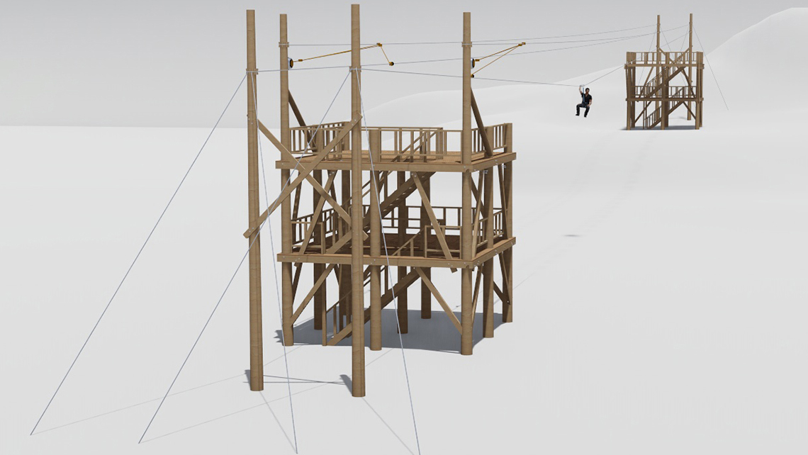 Norway Park зип-лайн - Спроектируем и построим любые веревочные аттракционы под ключ!